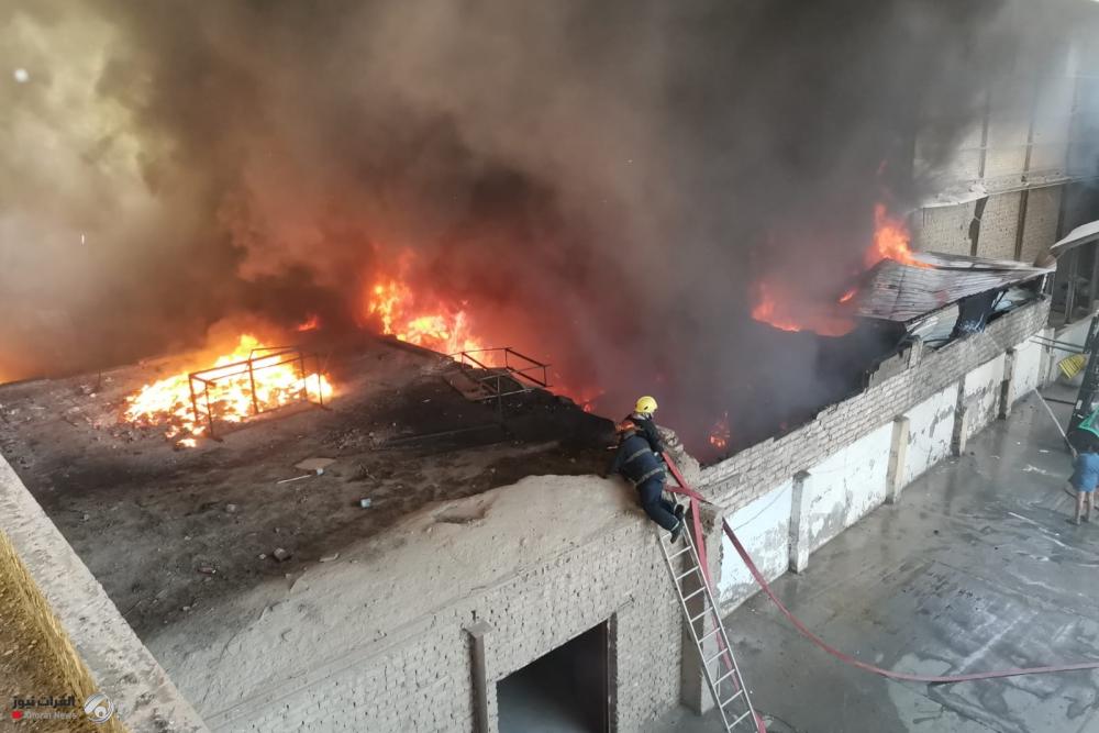 الدفاع المدني :2000 حادث حريق لكل شهر بالعراق