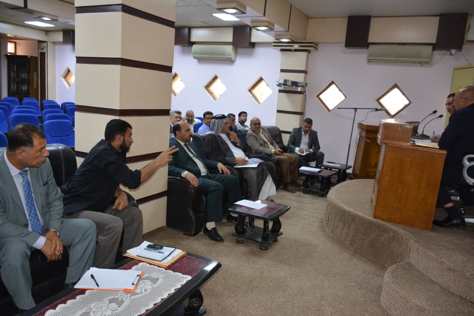 كربلاء : اجتماع مهم لمناقشة خطة الحصاد والتسويق لمحصول الحنطة