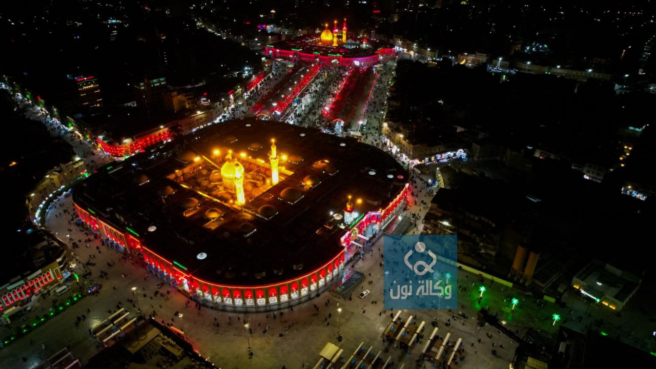 تصوير جوي :منطقة بين الحرمين في ليلة وفاة ام المؤمنين السيدة خديجة بنت خويلد