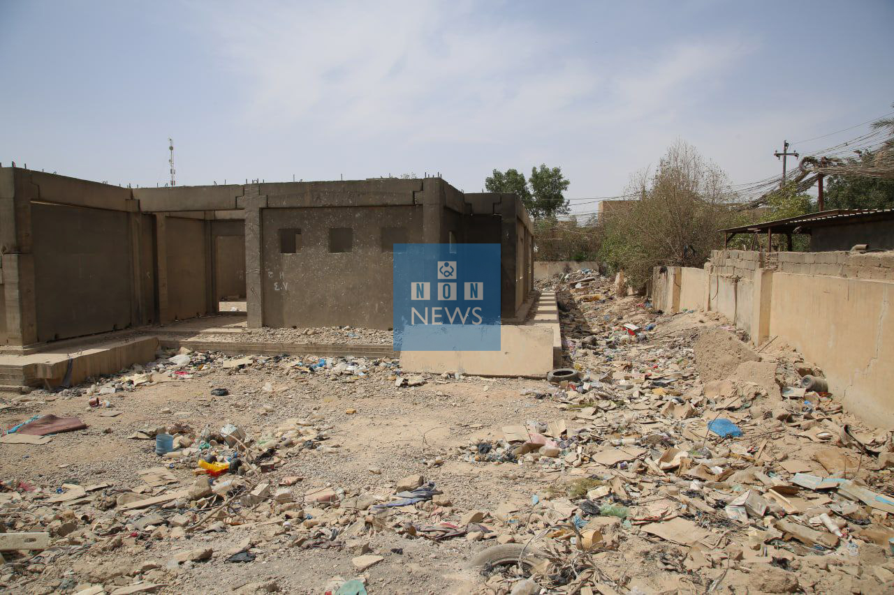 بالصور:مدارس في كربلاء هدمت منذ 13 عاما ...تحولت الى خرائب مهجورة واوكار رذيلة