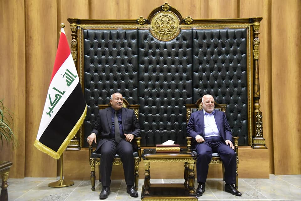 رئيس الوزراء الاسبق الدكتور حيدر العبادي في كربلاء (صور)