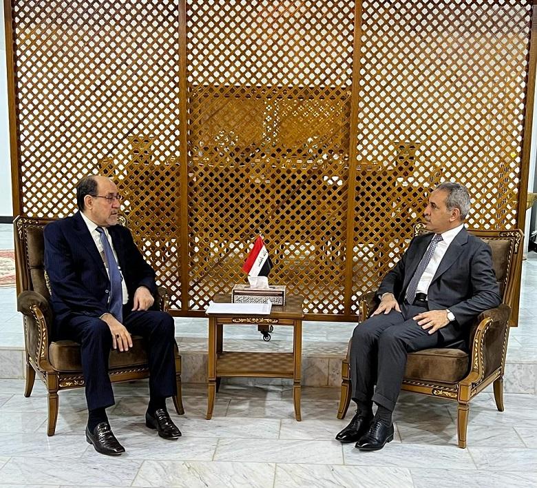 رئيس مجلس القضاء الاعلى يستقبل المالكي