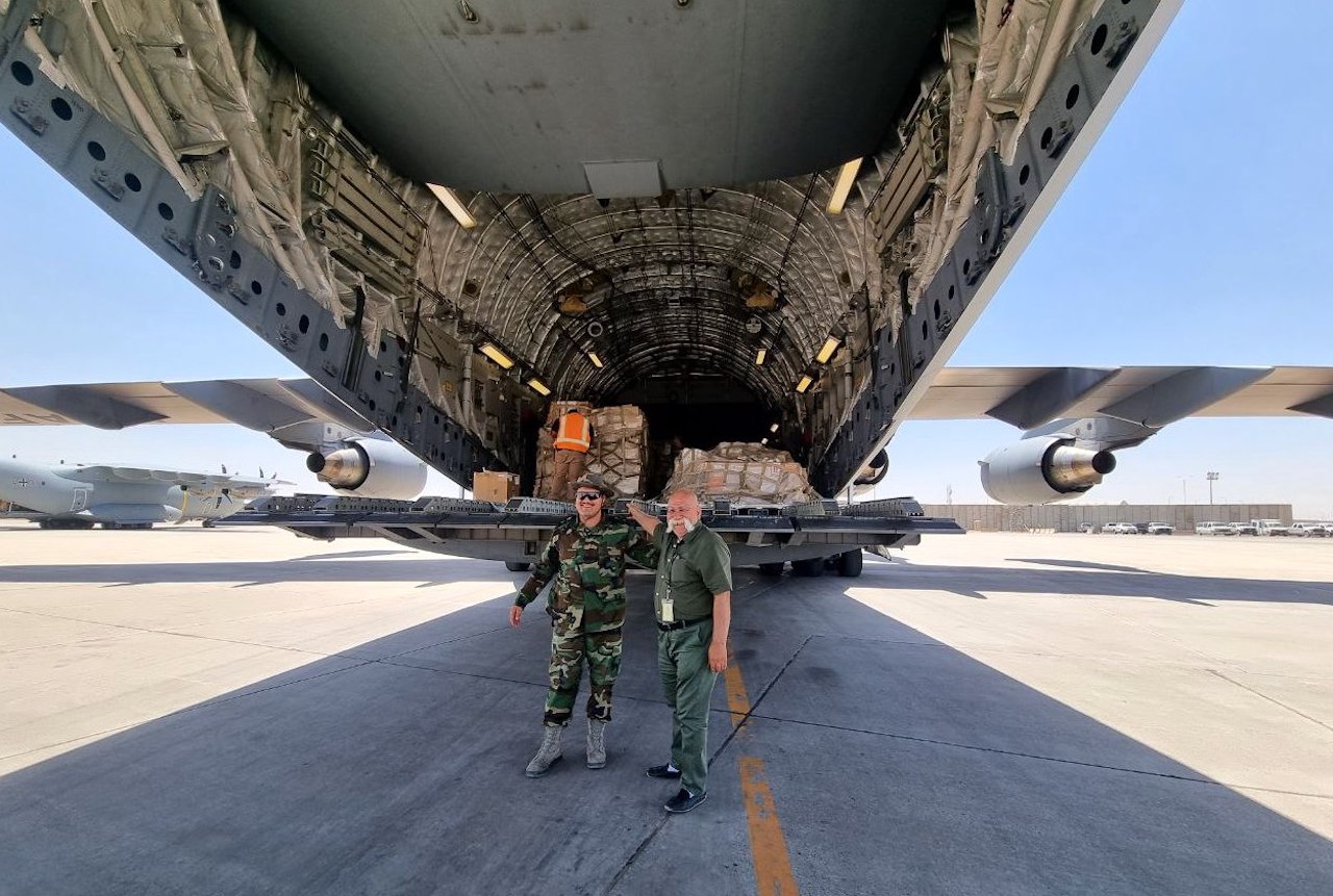 بالصور: أمريكا تمدُّ قوات البيشمركة بمعدات جديدة