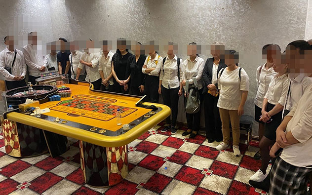 القبض على 20 أجنبياً يديرون صالات للروليت وسط بغداد