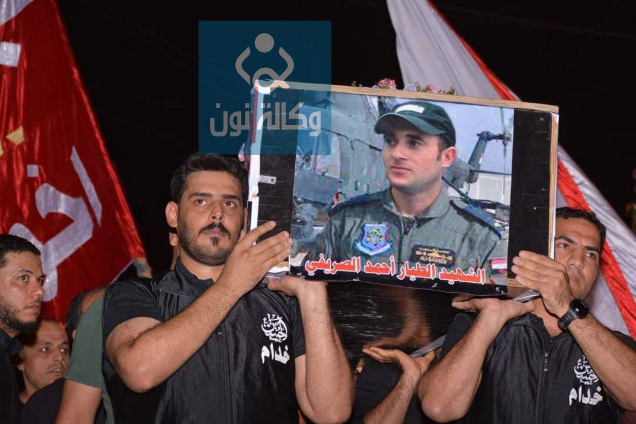 ماذا قال المرجع السيستاني لام الشهيد احمد الصريفي..حكاية طيار عراقي قاتل الإرهاب حتى استشهد(صور)