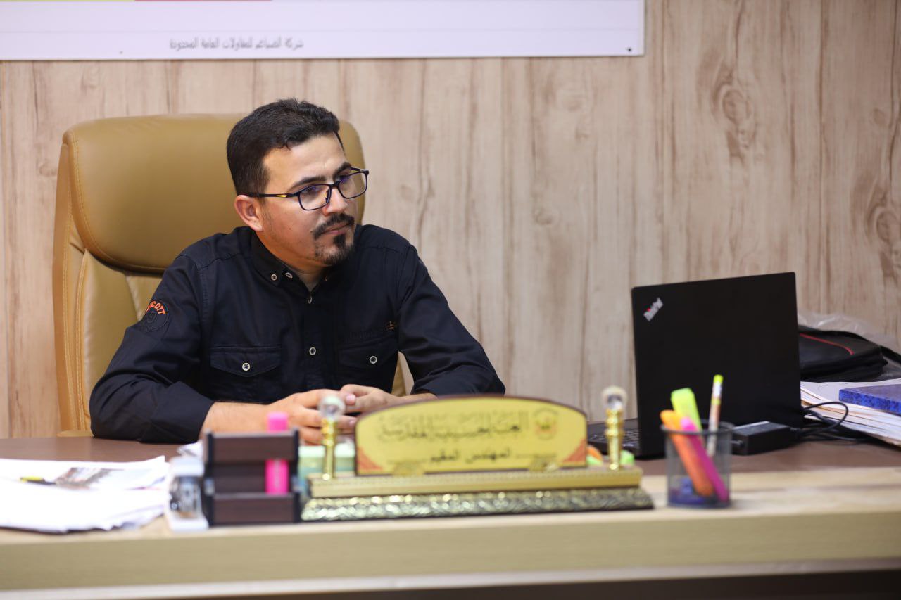 بالصور:العتبة الحسنية المقدسة تحقق نسب انجاز متقدمة في مجمع اسكان الفقراء في البصرة