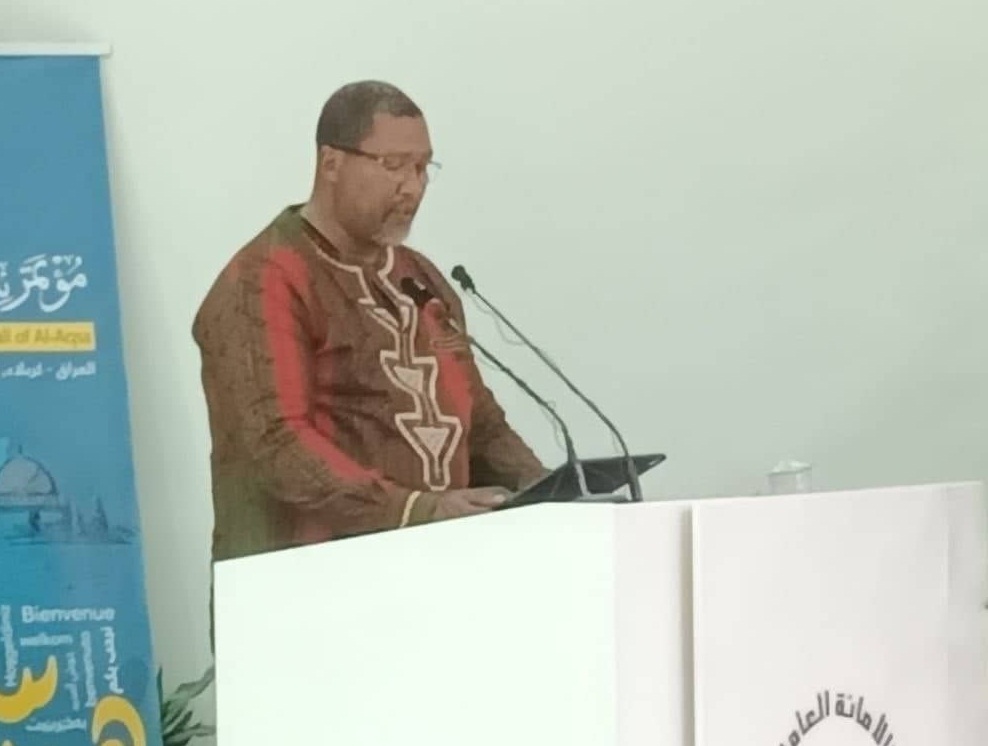 حفيد مانديلا يزور كربلاء في ذكرى اربعينية الإمام الحسين ( عليه السلام)