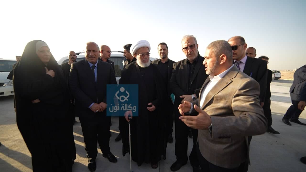 فيديو:ممثل المرجع السيستاني في مطار كربلاء الدولي ...تعرف على اخر انجازات العمل بالمطار
