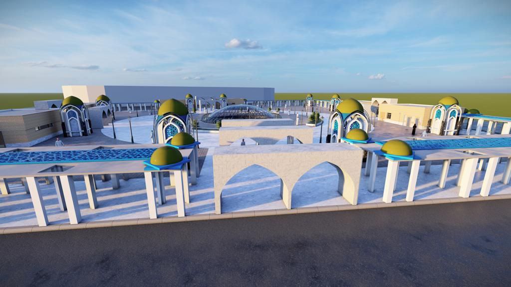 بالصور:المباشرة بانشاء صحن ام البنين (ع) قرب العتبة العباسية ضمن مشروع التطور الحضري للمدينة القديمة في كربلاء