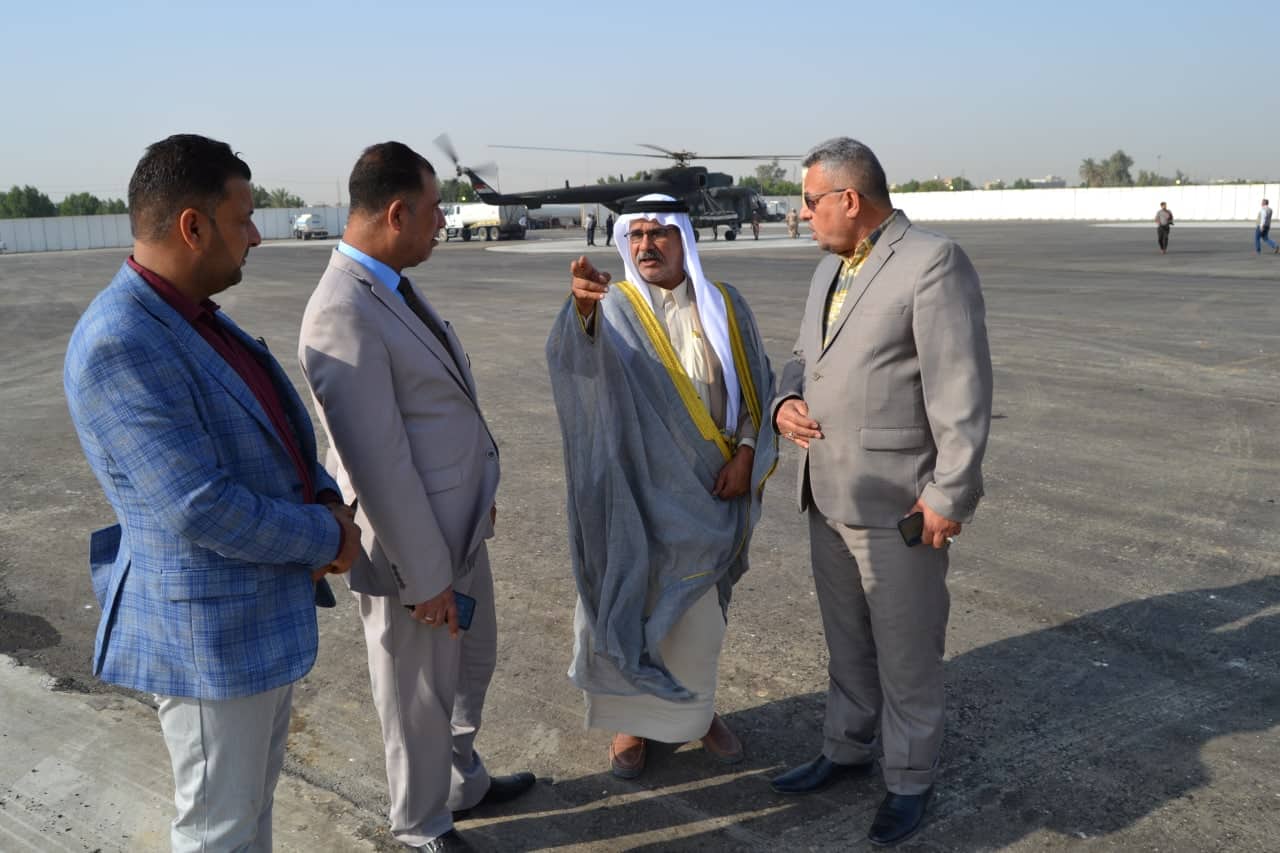 الجمعيات الفلاحية في كربلاء تتابع حملة المكافحة الجوية لحشرة الدوباس على أشجار النخيل في جيلها الخريفي