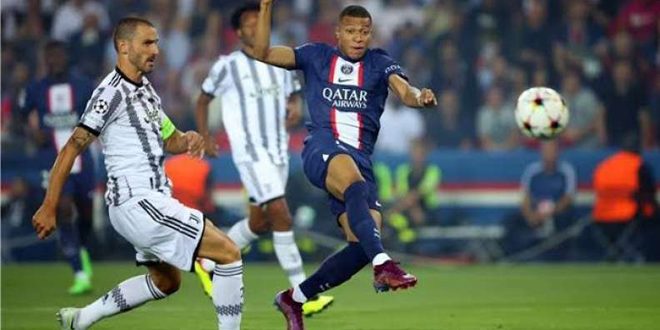 باريس يفوز على جوفنتوس في دوري أبطال أوروبا