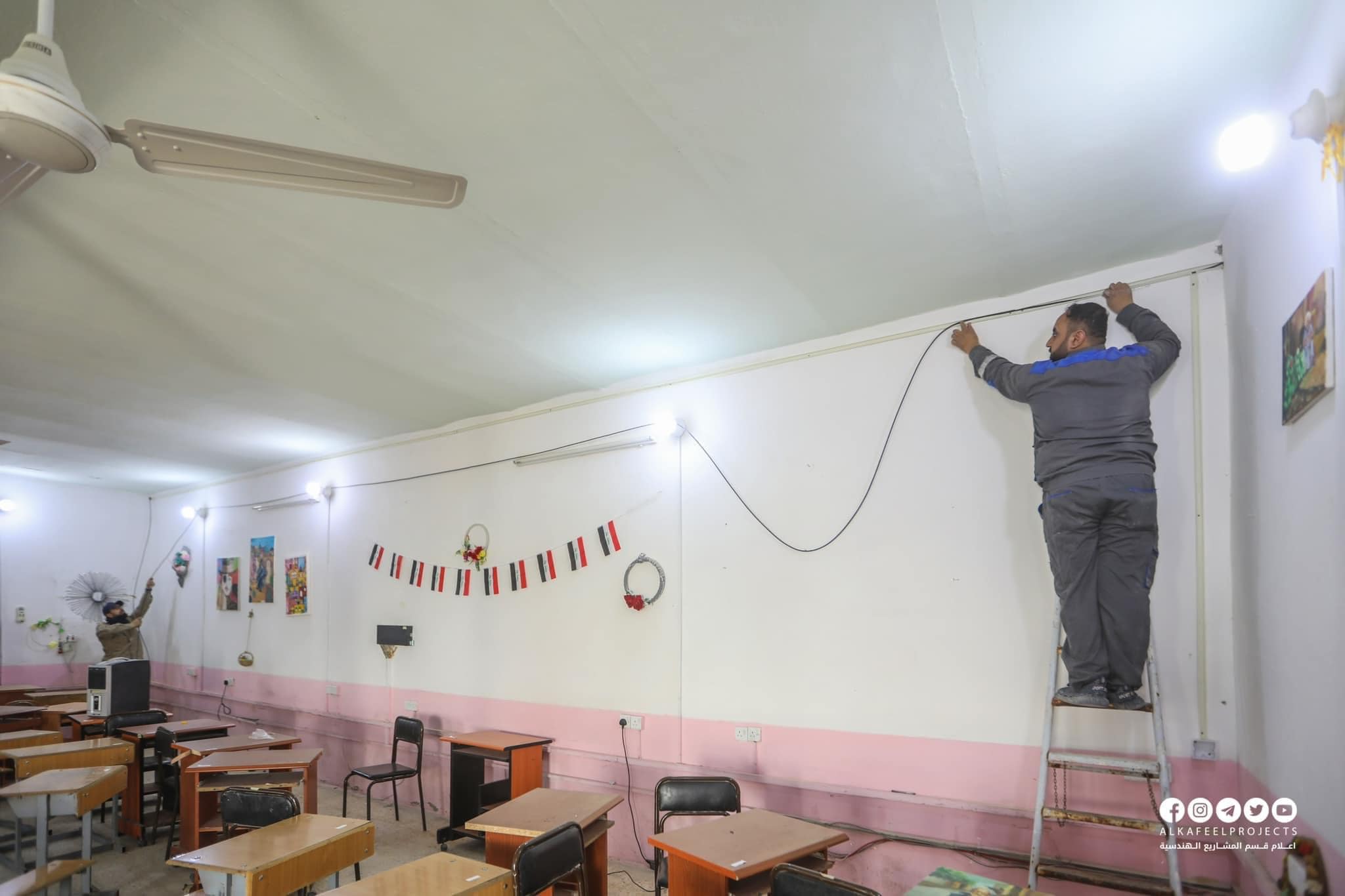 بتوجيه من ممثل السيستاني:العتبة العباسية تساهم بتأهيل أكثر من 50 مدرسة حكومية وبكلفة 400 مليون دينار(مصور)