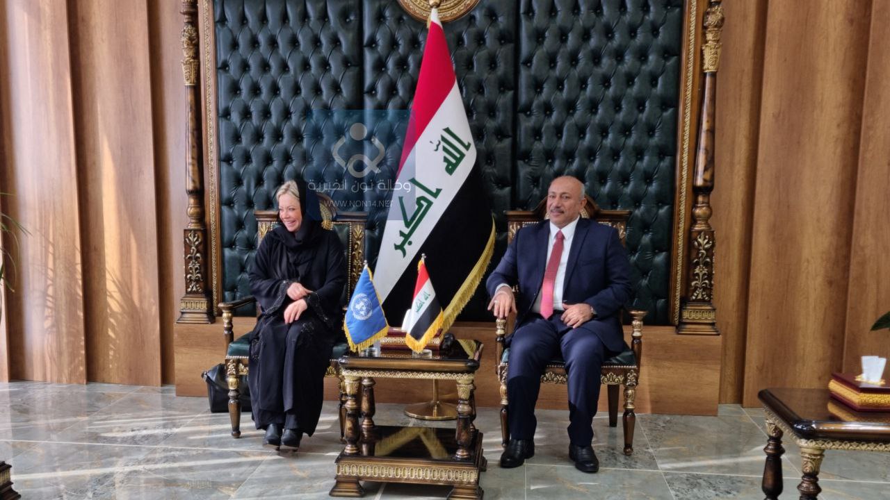 فيديو عن زيارة ممثلة الامم المتحدة الى محافظة كربلاء ولقائها بالمحافظ