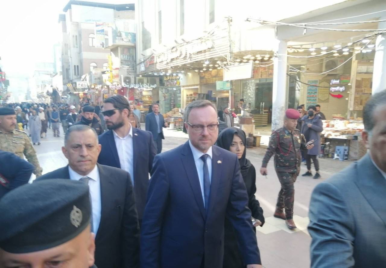 وفد من الأمم المتحدة يصل منزل السيد السيستاني في النجف