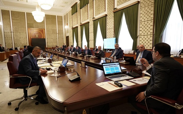 تفاصيل الجلسة الاعتيادية التاسعة لمجلس الوزراء