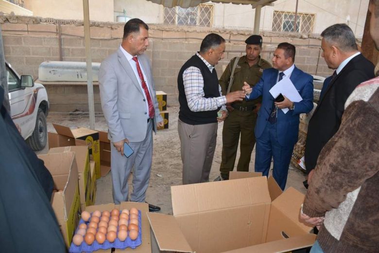 كربلاء: مشاريع بيض المائدة ترفد السوق المحلية بأكثر من ( 32) مليون بيضة