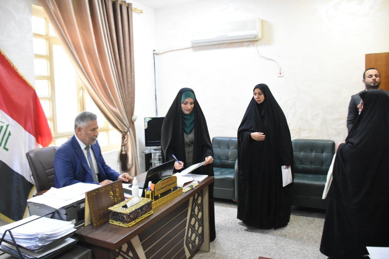 شمول ١١،٦٨٩ امرأة من المتقدمات للحصول على راتب رعاية المرأة في كربلاء