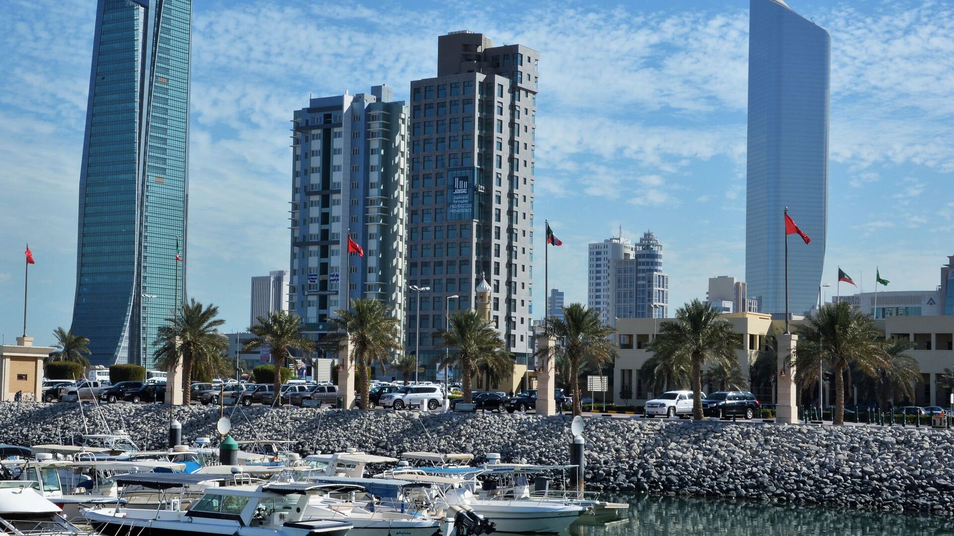 الكويت توقف الملاحة البحرية مؤقتا في 3 من موانئها