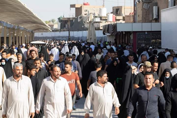 العتبة الحسينية المقدسة تستنفر طاقاتها الخدمية والامنية في خدمة زوار سامراء