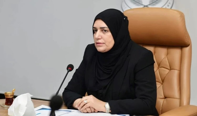 طيف سامي تعلن قرب الانتهاء من اعداد موازنة 2023