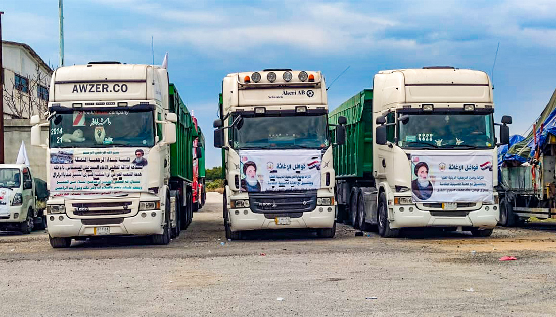 مستشار الاسد الاقتصادي: اوصلوا قبلة من الرئاسة السورية على يد المرجع السيستاني وان سوريا تأتمر بامره