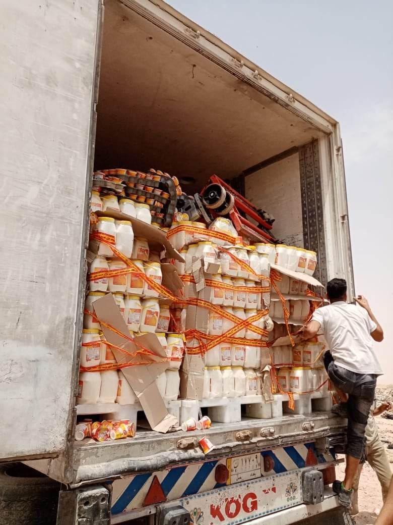 كربلاء:إتلاف 24 طناً من الموادٍ الغذائية الصلبة وأكثر من ثلاثة آلاف سائلة (صور)