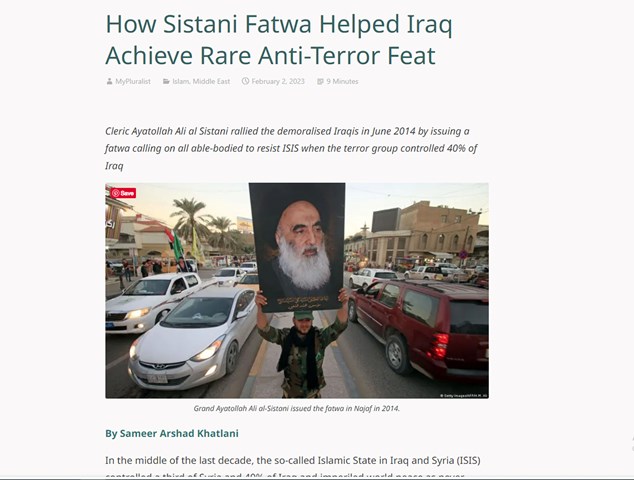 الصحافة الهندية تستذكر فتوى الدفاع الكفائي