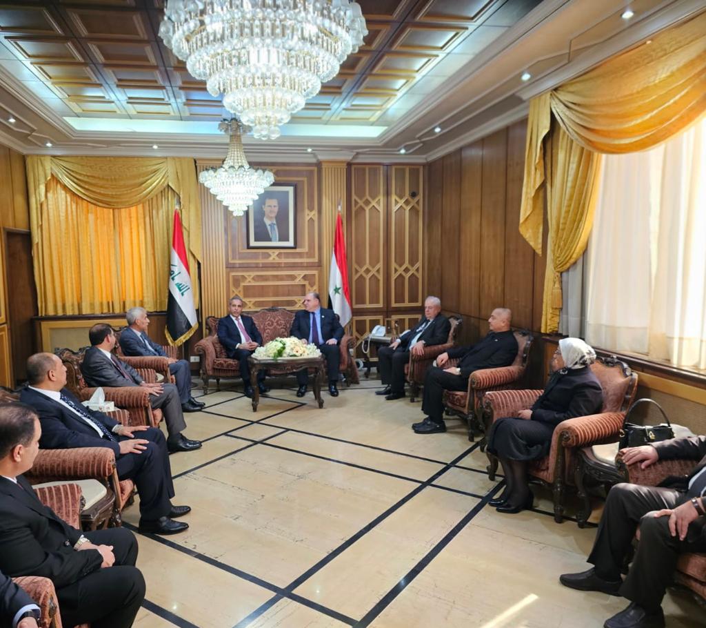 فائق زيدان يصل سوريا على رأس وفد قضائي رفيع