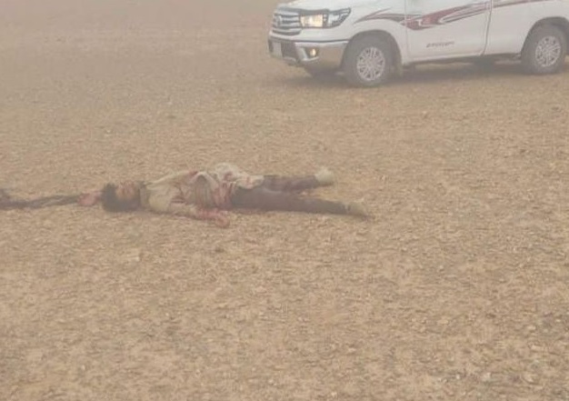 الحشد الشعبي يتحدث عن مقتل ارهابي في الانبار:نحن من قتلنا الارهابي وانقذنا رعاة الاغنام