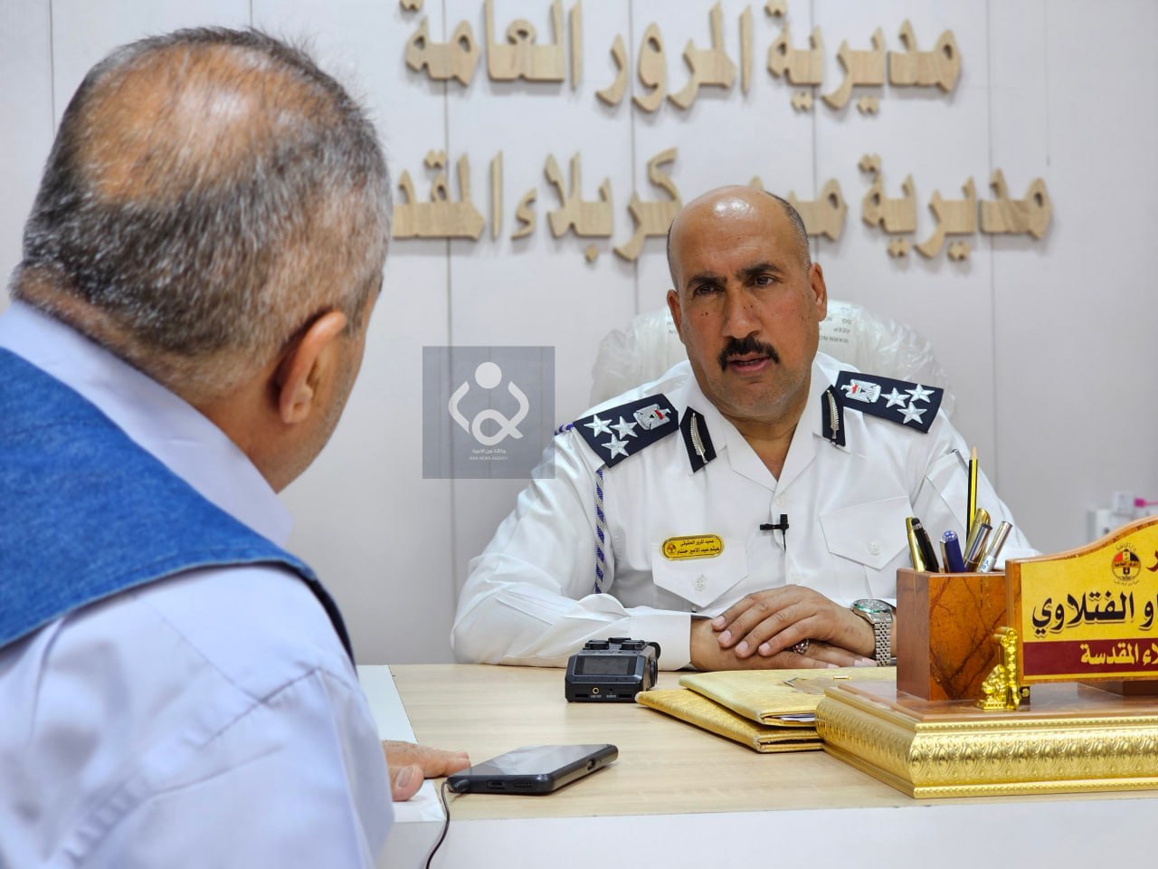 تعمل بوجبتي عمل لانجاز المعاملات مرور كربلاء: كل دراجة لا تحمل اوراق ثبوتية "لا تسجل" ومصيرها المصادرة (فيديو)