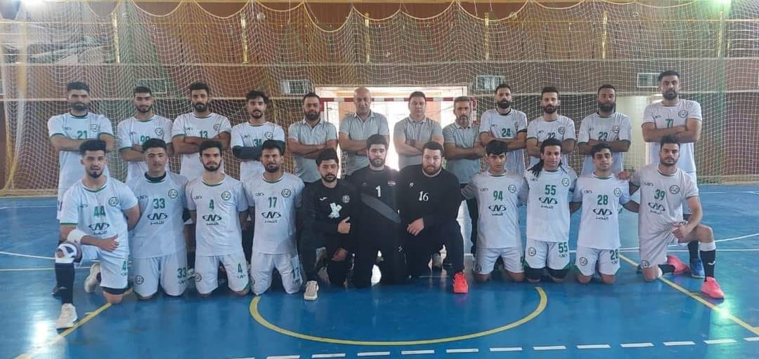 سواعد العميد في المركز الخامس في الدوري العراقي الممتاز لكرة اليد