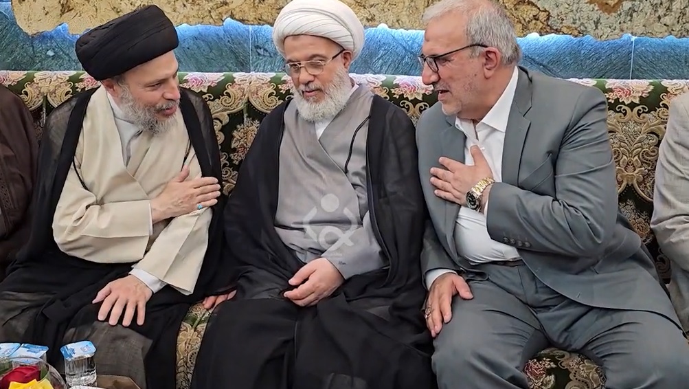 فيديو:ممثل السيستاني يستقبل مهنئي عيد الفطر المبارك داخل العتبة الحسينية المقدسة