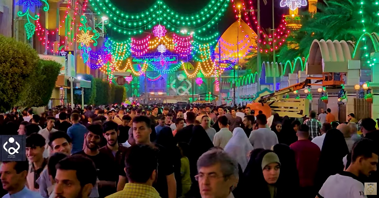 شاهد : اجواء عيد الفطر المبارك في كربلاء
