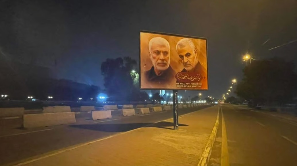 الحشد يصدر بياناً عن صور المهندس وسليماني في بغداد: نظامية بموافقة الحكومة