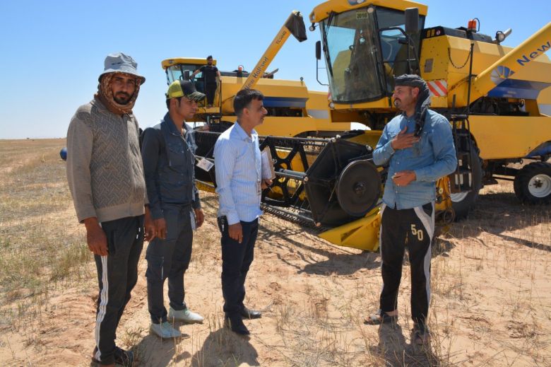 المنتجات النفطية فرع كربلاء تجهز المزارعين بالوقود موقعيا بواسطة المحطات المتنقلة