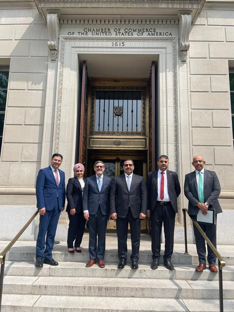 وزير التجارة يشارك في طاولة حوار غرفة مجلس الاعمال العراقي ــ الاميركي بواشنطن