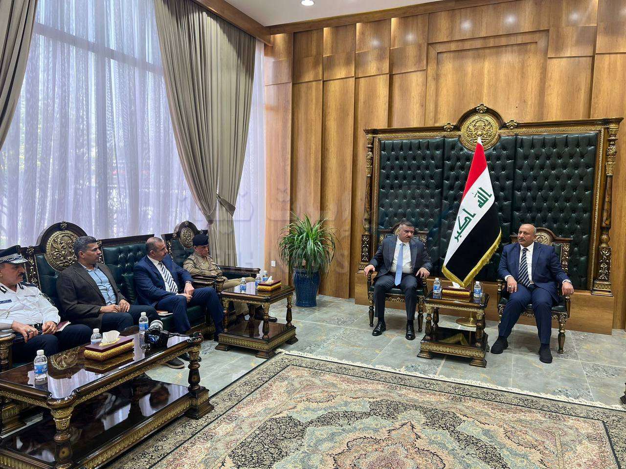 وزير الداخلية يصل الى محافظة كربلاء