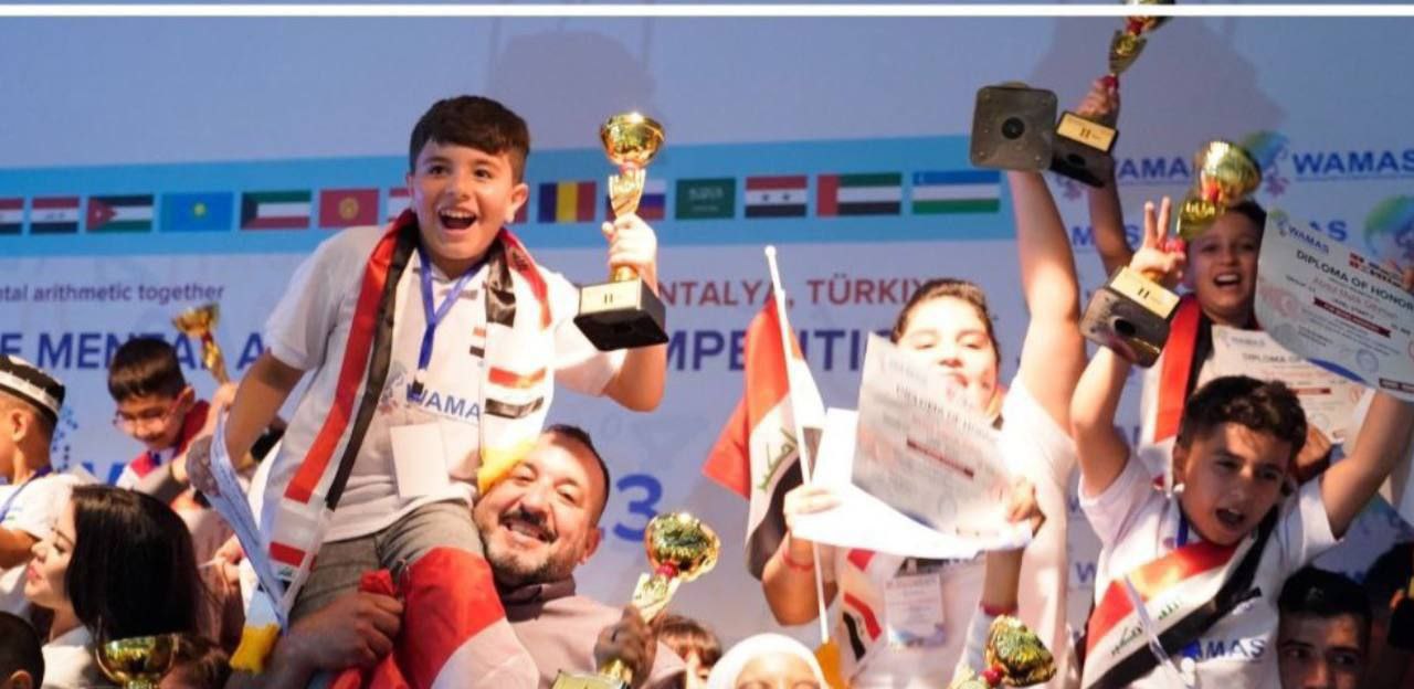 العراق يخطف لقب الصدارة مرة أخرى في بطولة الحساب الذهني الدولية