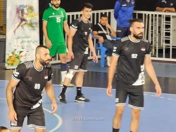 يد العراق تتعادل مع الجزائر بالدورة العربية