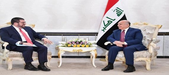 وزير الخارجية والقائم بالاعمال الامريكي يبحثان موضوع الطاقة والغاز وعلاقة الاقليم بالمركز