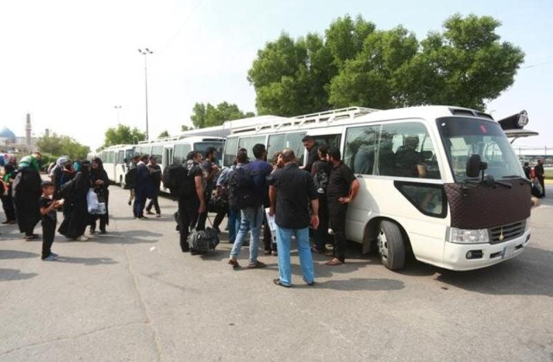 النقل تحذر سائقي المركبات من رفع أسعار نقل الزائرين الى كربلاء