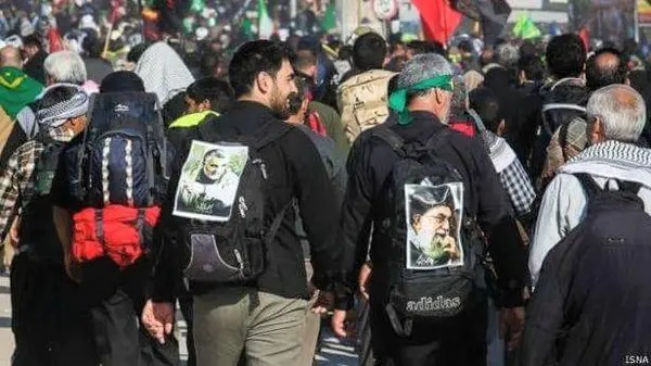 4 ملايين و50 الف زائر إيراني شاركوا في مسيرة الأربعين من هذا العالم