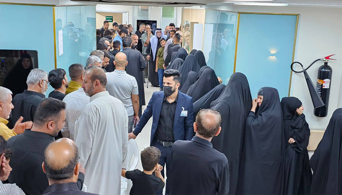 40 عملية للقلب المفتوح لمرضى من مختلف محافظات العراق على نفقة العتبة الحسينية