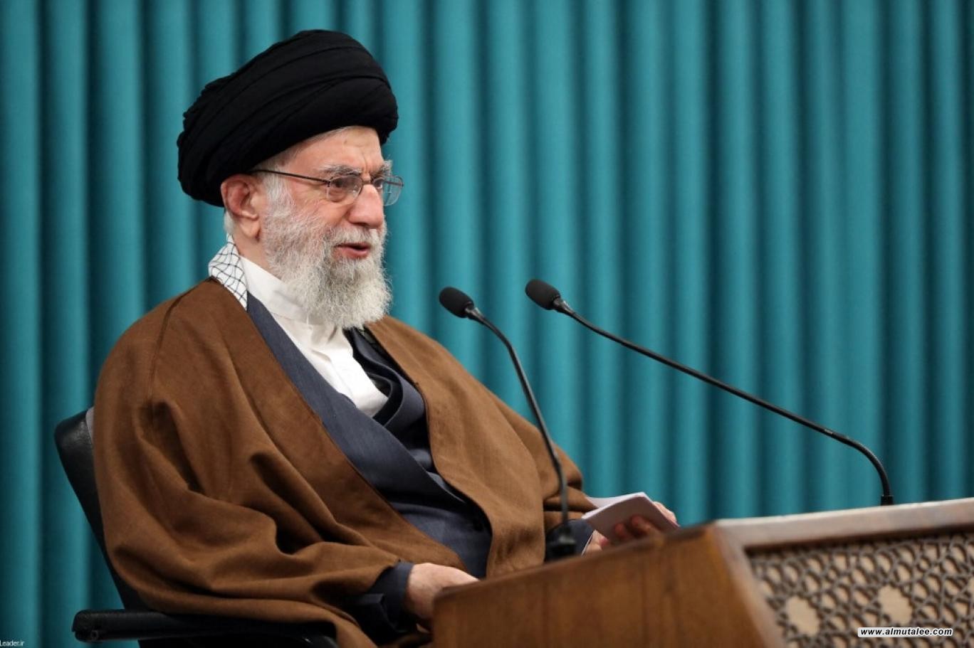 المرشد الإيراني علي خامنئي يشارك صورة لعملية طوفان الأقصى