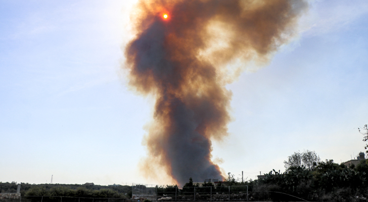 الجيش الاسرائيلي: طائرة حربية هاجمت بنية تحتية عسكرية لحزب الله في لبنان