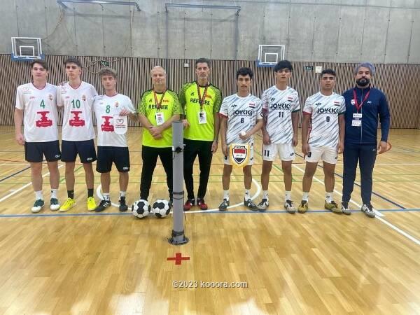 منتخب العراق لتنس القدم يبلغ ربع نهائي بطولة العالم
