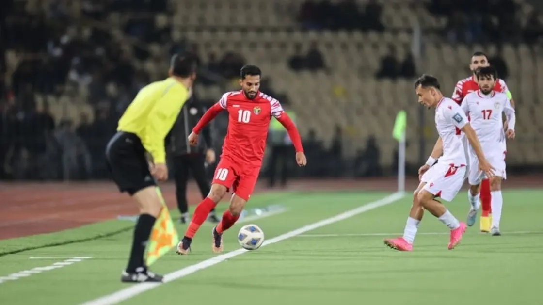 الأردن يخطف تعادلا مثيرا مع طاجيكستان في تصفيات المونديال