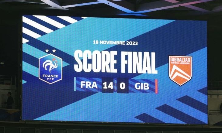 فرنسا تكتسح جبل طارق 14 ـ  صفر وهولندا تتأهل ليورو 2024