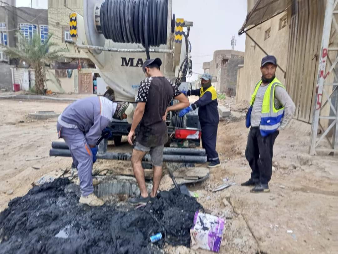 حملات صيانة لـ(50) محطة وتنظيف الشبكات  مجاري كربلاء: توفير مضخات ومولدات وزيادة الطاقات استعدادا لموسم الامطار