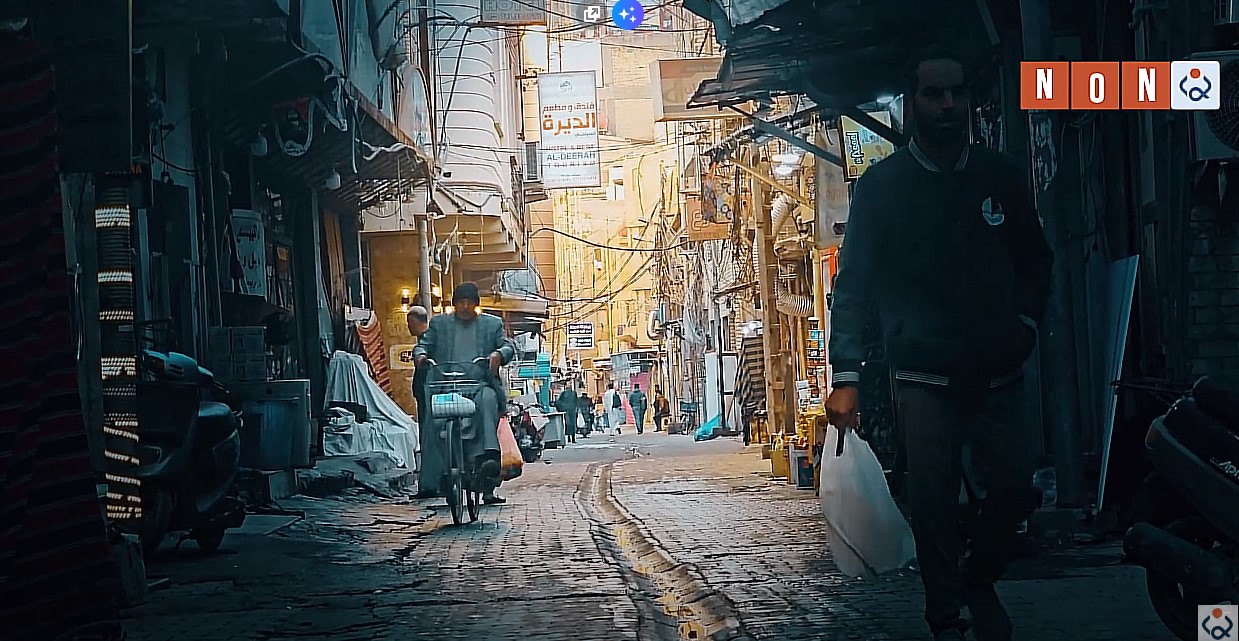 فيديو:تجول في احد اسواق كربلاء المقدسة الساعة السابعة صباحا